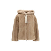 Herno Beige Polyester Full-Length Jacket