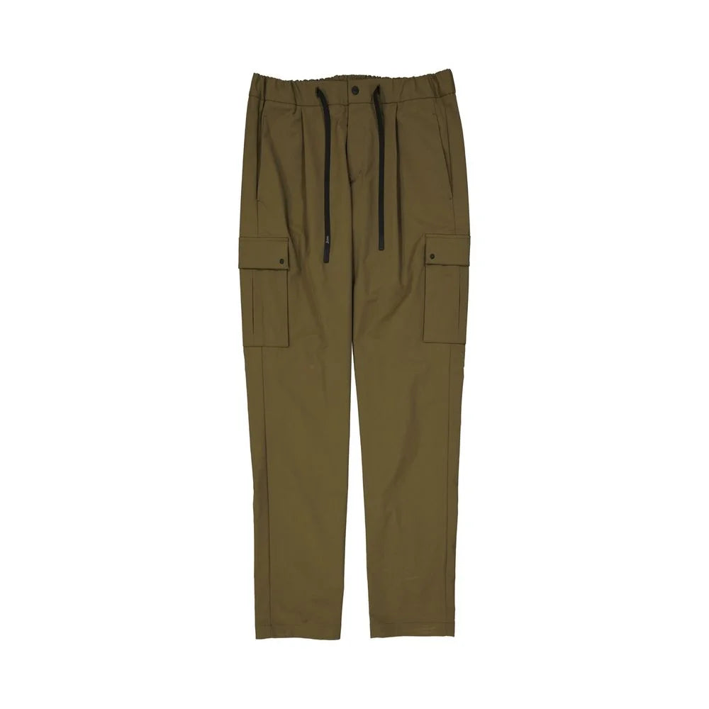 Herno Bicolor Polyester Cargo Pants - L