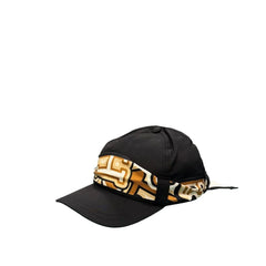Herno Black Cotton Cap (Baseball Hat) - UNI