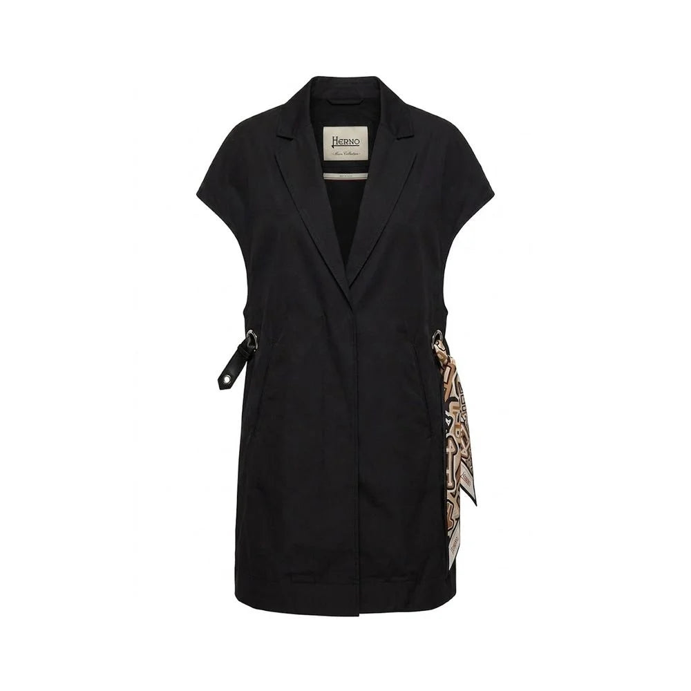 Herno Black Cotton Casual Dress - 40