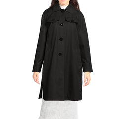 Herno Black Cotton Parka - IT48 | M