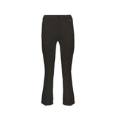 Herno Black Elastane Flared Pants - 42