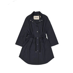 Herno Black Polyamide Coat - IT48 | M