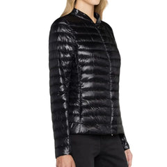 Herno Black Polyamide Full-Length Jacket - IT52 | XL