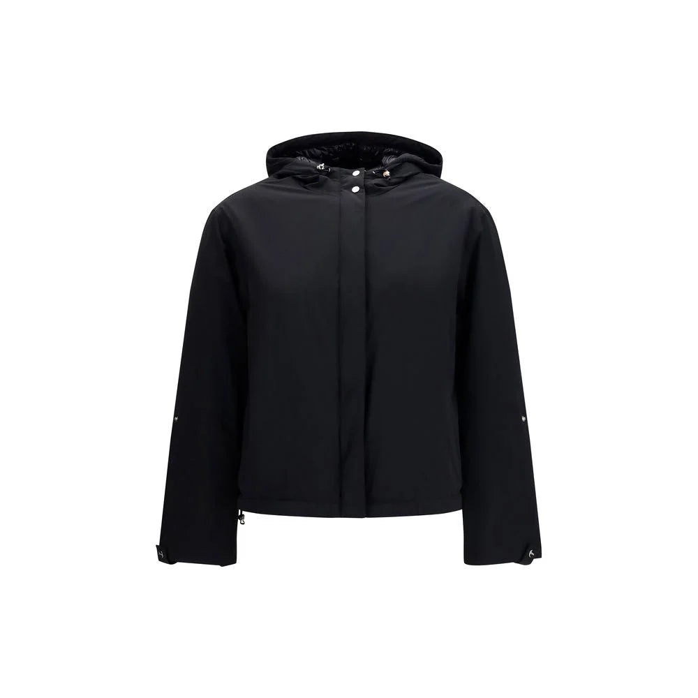 Herno Black Polyamide Shell Jacket