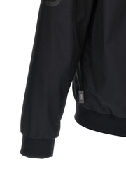 Herno Black Polyester Bomber - IT56 | XL