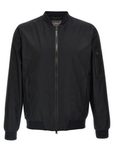 Herno Black Polyester Bomber - IT56 | XL