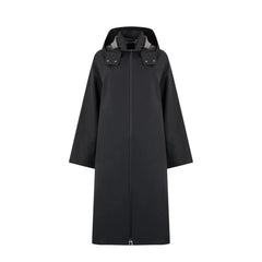 Herno Black Polyester Coat - 40