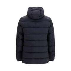 Herno Black Polyester Full-Length Jacket