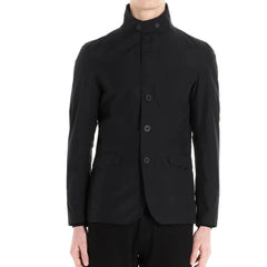 Herno Black Polyester Full-Length Jacket