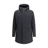 Herno Black Polyester Parka
