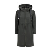 Herno Black Polyester Parka