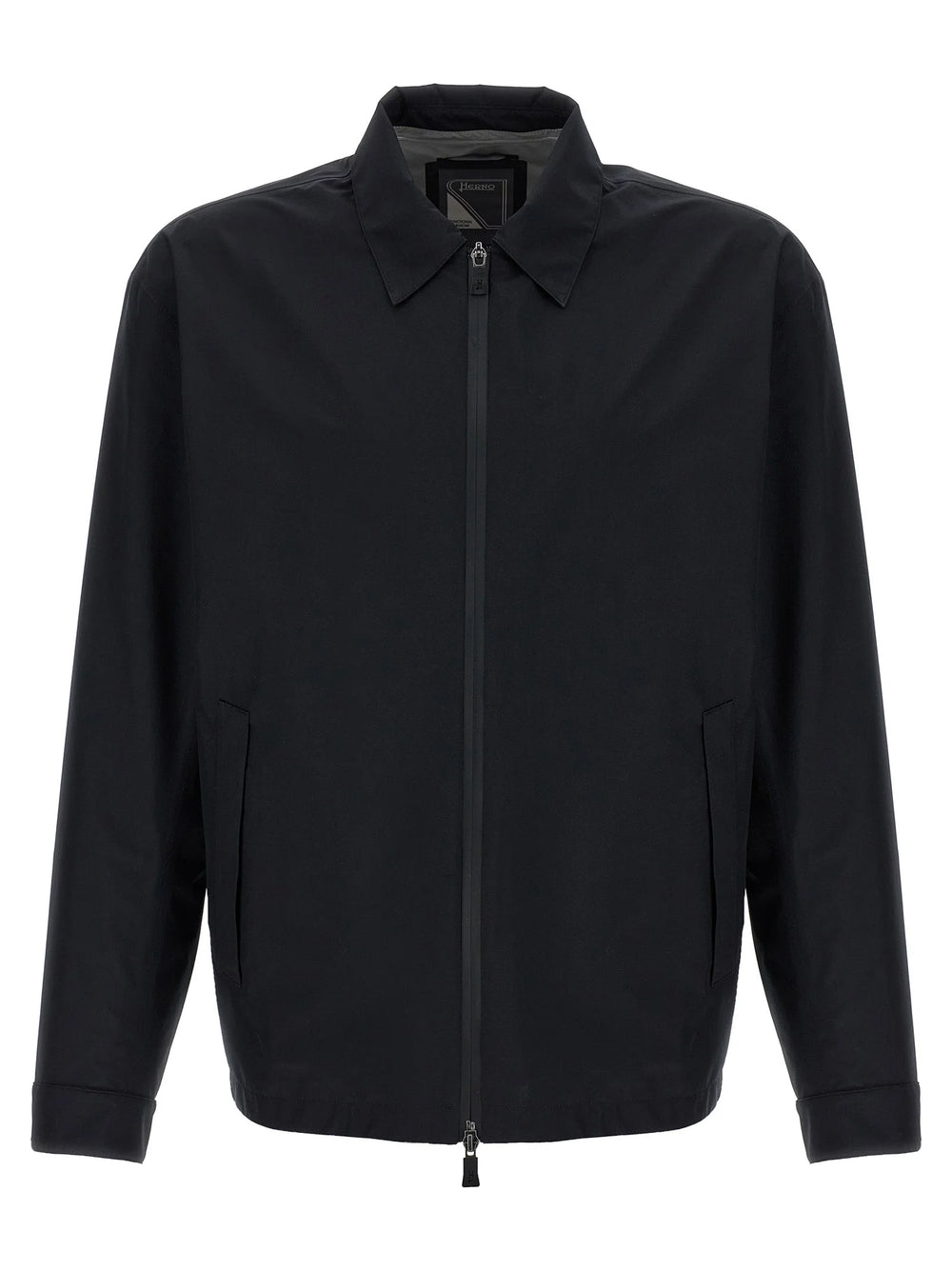 Herno Black Polyester Shell Jacket - XXL