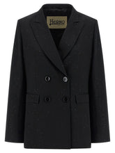 Herno Black Viscose Blazer