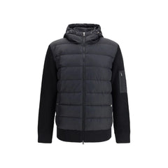 Herno Black Wool Bomber - IT54 | XXL