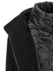 Herno Black Wool Coat - IT46