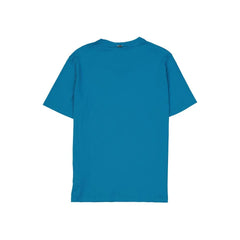 Herno Blue Cotton T-Shirt - IT50 | L
