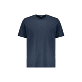 Herno Blue Cotton T-Shirt - IT50 | L