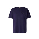 Herno Blue Cotton T-Shirt - IT52 | XL
