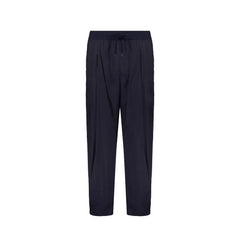 Herno Blue Elastane Casual Pants