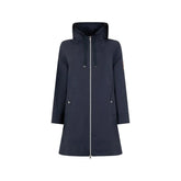 Herno Blue Elastane Coat