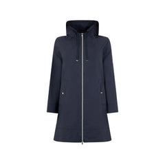 Herno Blue Elastane Coat