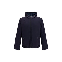Herno Blue Goose Down Full-Length Jacket