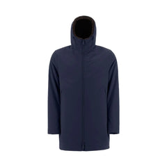 Herno Blue Polyamide Coat - 42