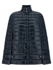 Herno Blue Polyamide Coat - IT42