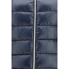 Herno Blue Polyamide Full-Length Jacket - IT44 | L
