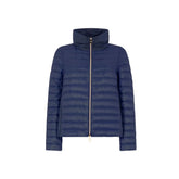 Herno Blue Polyamide Full-Length Jacket - IT46 | S