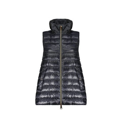 Herno Blue Polyamide Sleveless Jacket - 36
