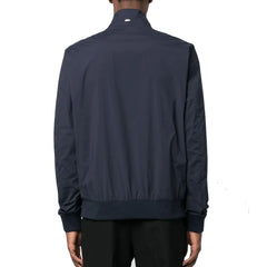 Herno Blue Polyester Bomber - IT50 | L