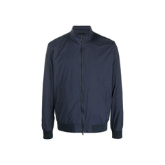 Herno Blue Polyester Bomber - IT50 | L