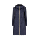 Herno Blue Polyester Coat - 42 - Coats & Jackets