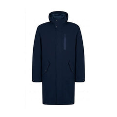 Herno Blue Polyester Coat - IT46 | S