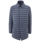 Herno Blue Polyester Jackets & Coat - Puffer Jackets