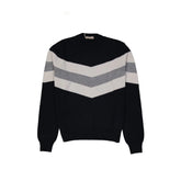 Herno Blue Wool Sweatshirt