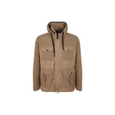 Herno Brown Cotton Shell Jacket