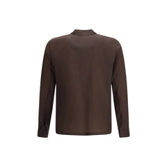 Herno Brown Polyamide Dress Shirt