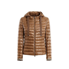 Herno Brown Polyamide Shell Jacket - 38