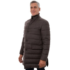 Herno Brown Wool Jackets & Coat - IT50 | L - Puffer Jackets