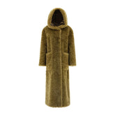 Herno CURLY FAUX FUR Coat - 38 - Overcoats