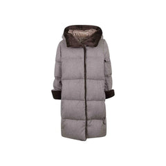 Herno Faux Fur Trim Padded Coat - IT46 | S - Puffer Jackets