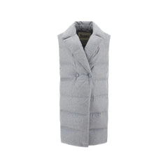 Herno Gray Cashmere Coat - 42