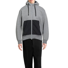 Herno Gray Cotton Sweatshirt