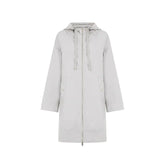 Herno Gray Elastane Coat - 44 - Coats & Jackets