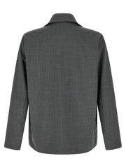 Herno Gray Polyester Full-Length Jacket