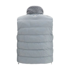 Herno Gray Polyester Sleeveless Jacket