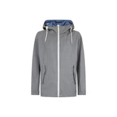 Herno Gray Virgin Wool Shell Jacket
